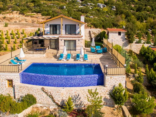  gece  -  Kasım
  | Kalkan Sarıbelen Villa Kiralama: Isıtmalı, Korunaklı Havuzlu, Doğa İçinde, 6 Kişilik